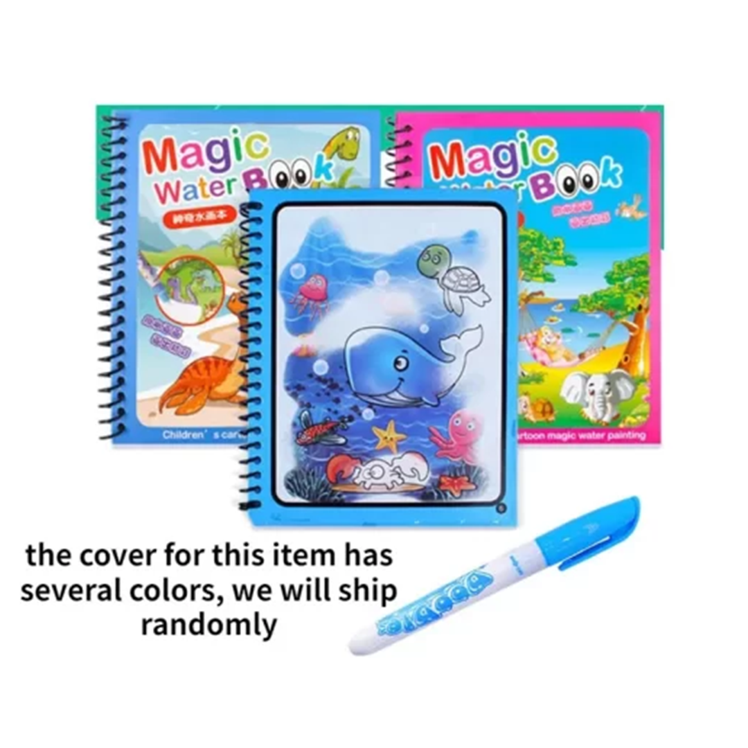 New Magic Water Coloring Book For Kids